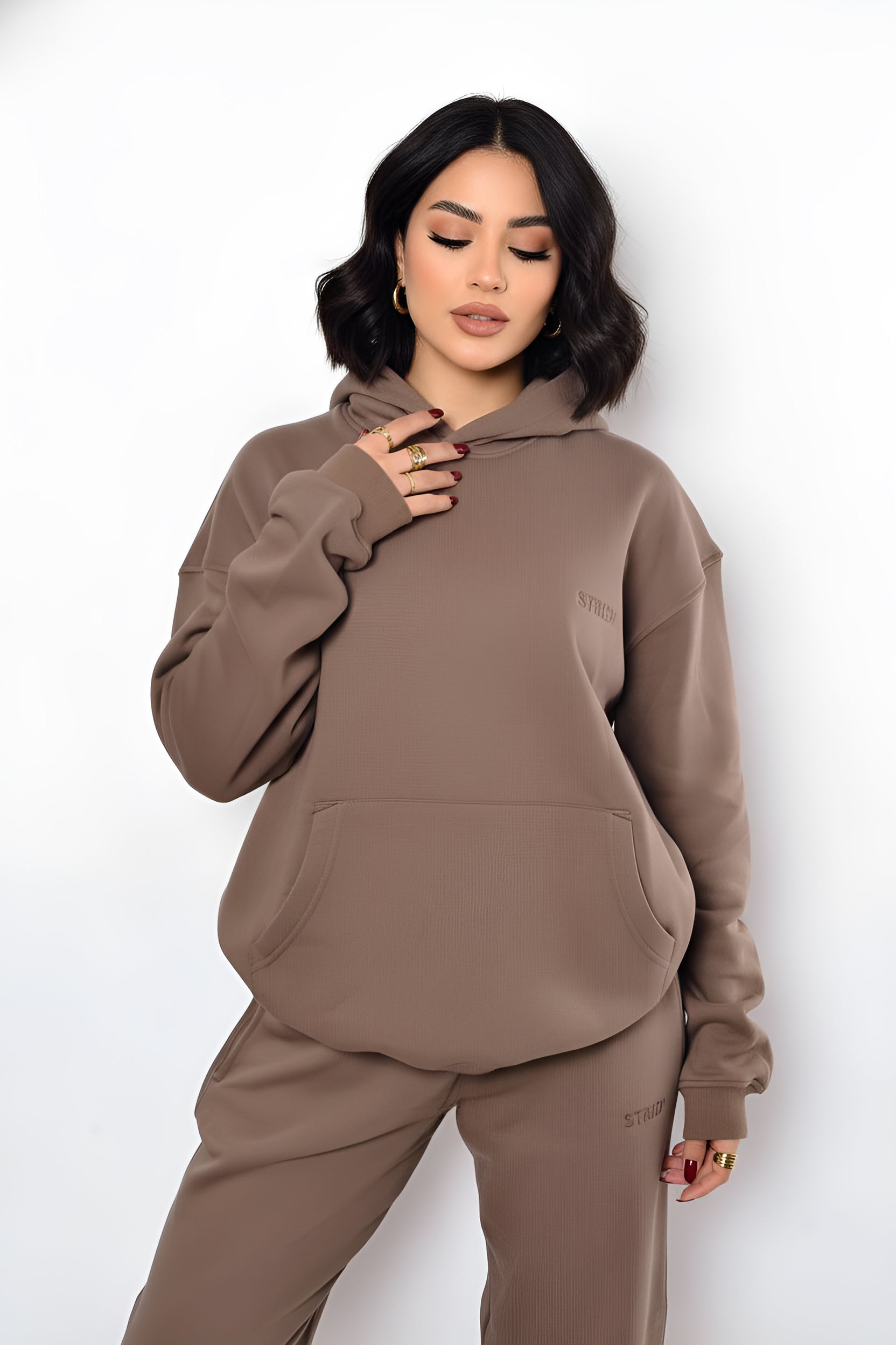 HOODIE SET (Wide Leg pants)